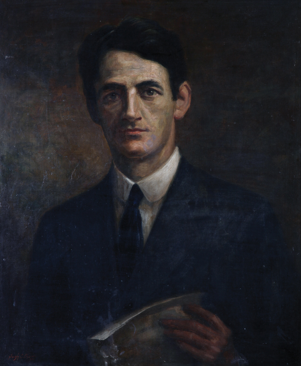 Hugh C. Charde, Portrait of Terence MacSwiney, Lord Mayor of Cork, 1920, oil on canvas, Crawford Art Gallery