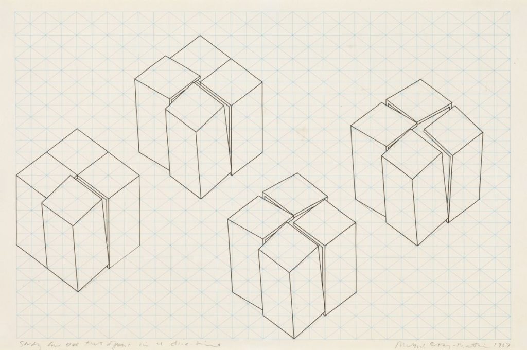 Artwork: Study for Box that Opens in 4 Directions