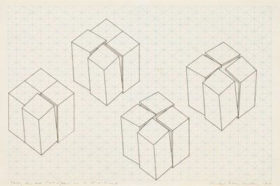Study for Box that Opens in 4 Directions