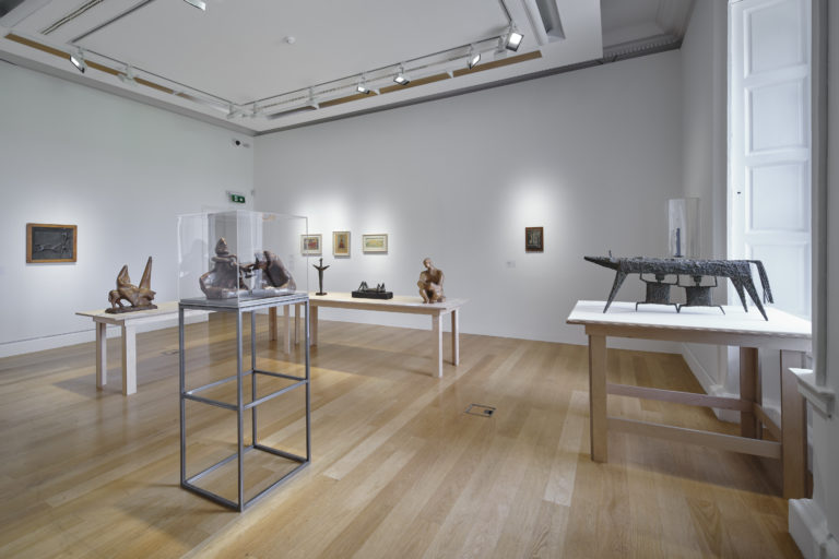 Gallery thumbnail. Installation view, Hilary Heron: A Retrospective, at IMMA, Dublin, 2024. Courtesy IMMA and the artists. Photography Ros Kavanagh.  