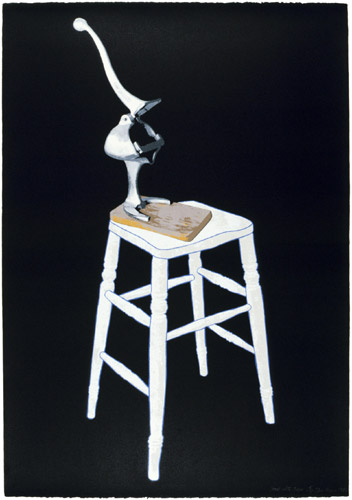 Stool with Press