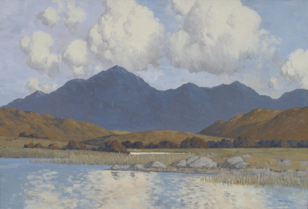 Artwork: Lake and Blue Mountains of Connemara