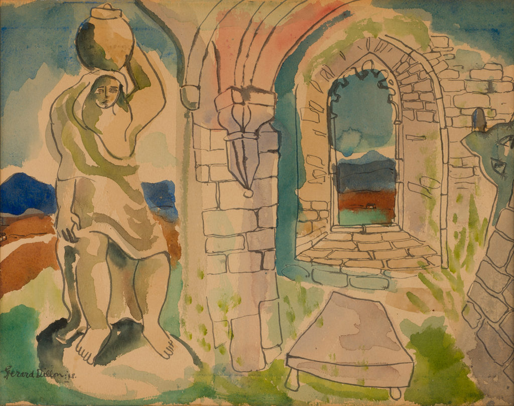 Artwork: The Temple, 1948