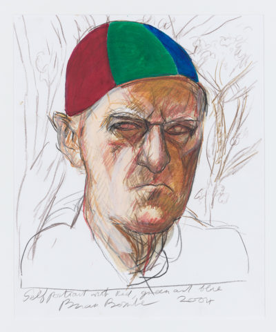 Self Portrait with Blue, Red and Green