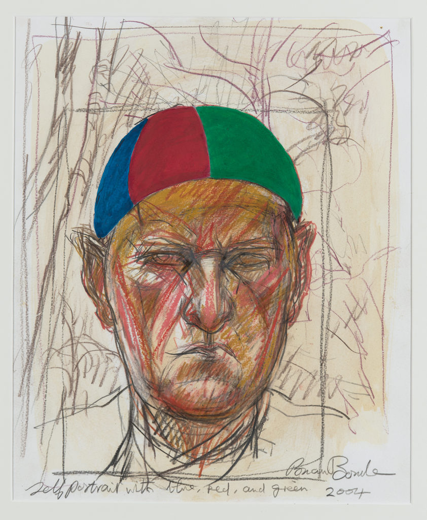 Artwork: Self Portrait with Blue, Red and Green