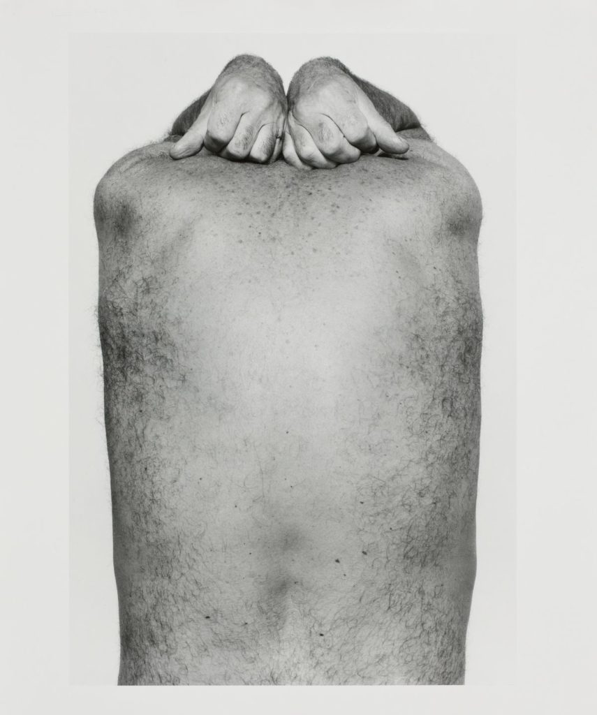 Artwork: Self Portrait (Back and Hands)