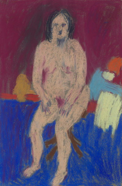 Untitled (Seated Nude)