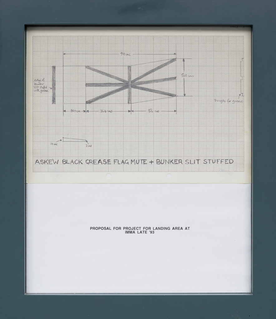 Artwork: Proposal for project landing area at IMMA