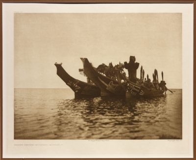 Masked Dancers in Canoes – Qagyuhl