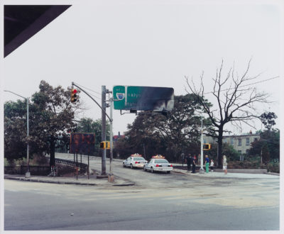 “B.Q.E. Truck Tragedy” after Brecht’s “The street scene”. View from south east corner”.