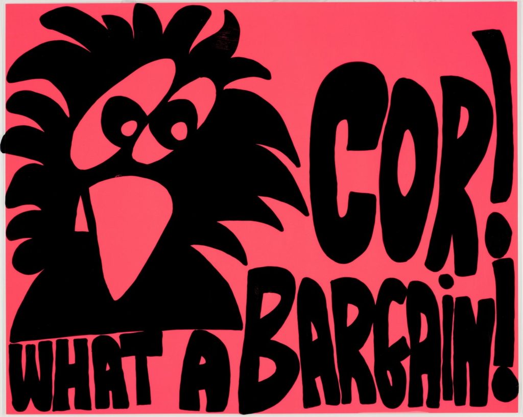 Artwork: Cor! What a Bargain