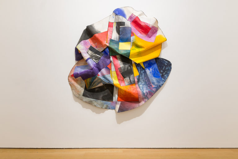 Gallery thumbnail. Installation view Sam Gilliam: Sewing Fields, 13 June 2025 – 25 January 2026. IMMA, the Irish Museum of Modern Art, Dublin Ireland. Courtesy Sam Gilliam Foundation. Photo Louis Haugh. 