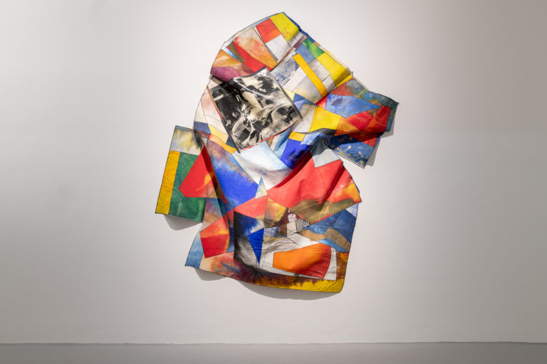 Gallery thumbnail. Installation view Sam Gilliam: Sewing Fields, 13 June 2025 – 25 January 2026. IMMA, the Irish Museum of Modern Art, Dublin Ireland. Courtesy Sam Gilliam Foundation. Photo Louis Haugh. 
