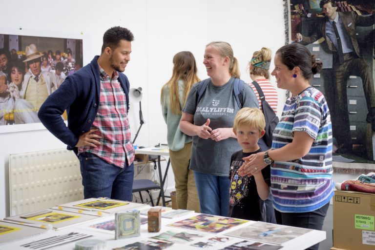 Gallery thumbnail. Lyndon Barrois Jr, Open Studio 2019. Photo Credit: Louis Haugh