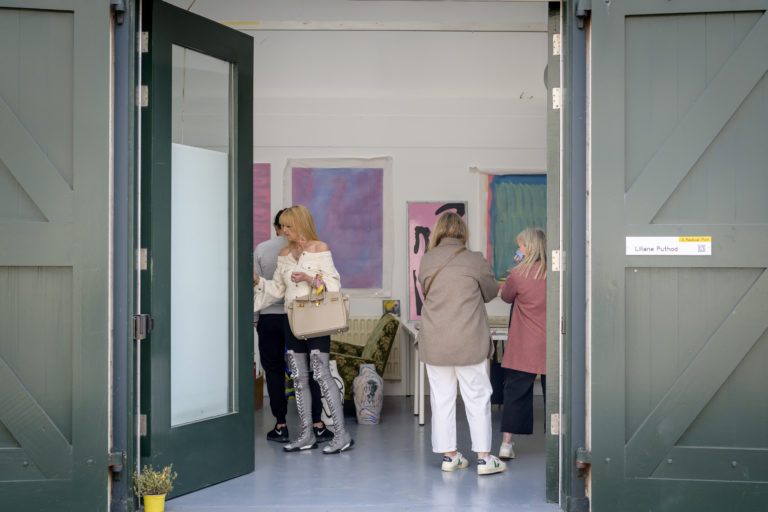 Gallery thumbnail. Liliane Puthod, Open Studio, 2021. Photo Credit: Louis Haugh