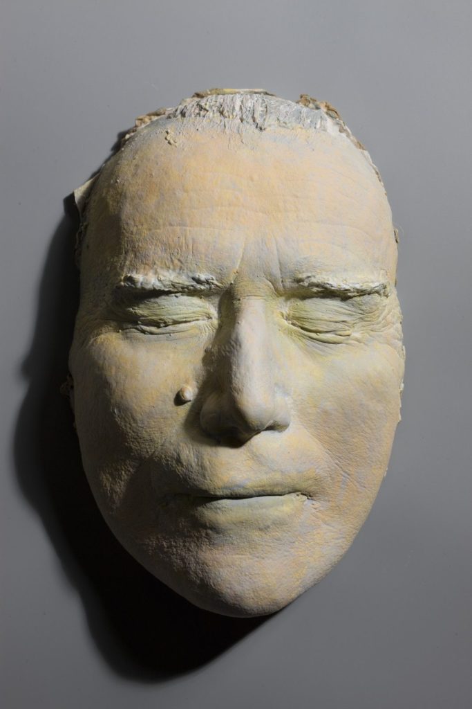 Artwork: The Burial of Patrick Ireland, Death Mask