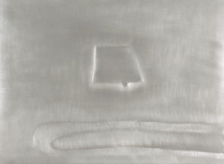 Gallery thumbnail. Maria Simonds-Gooding, Water Source I, 2010, Aluminium with rusting lacquer finish, Unframed, 84.5 x 115.5 x 4.2 cm, Collection Irish Museum of Modern Art, Donation, 2014