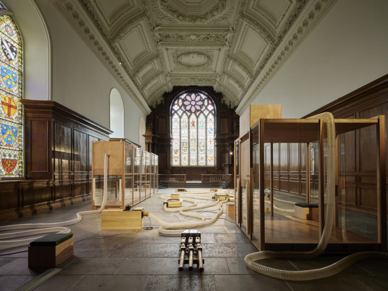 Gallery thumbnail. Tarek Atoui, Souffle Continu, IMMA, Dublin, 21 February–19 April 2026. Photography Ros Kavanagh.