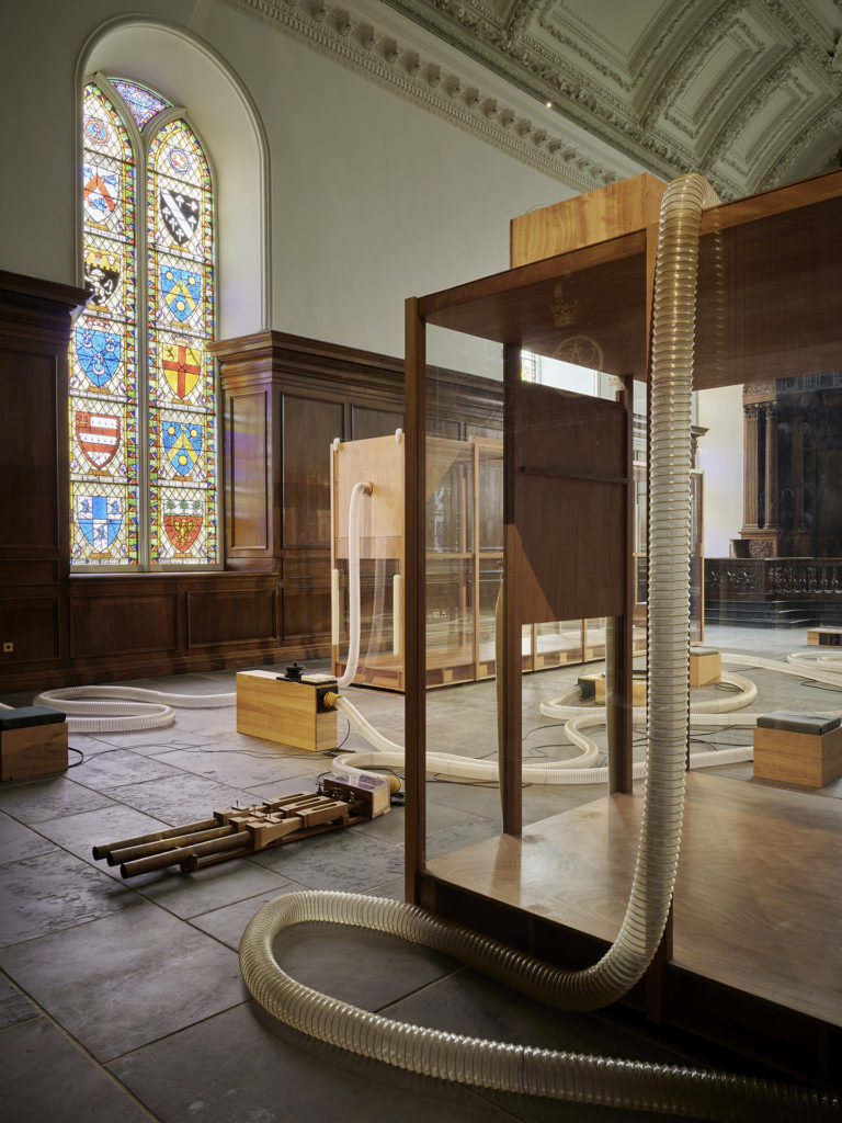 Gallery thumbnail. Tarek Atoui, Souffle Continu, IMMA, Dublin, 21 February–19 April 2026. Photography Ros Kavanagh.