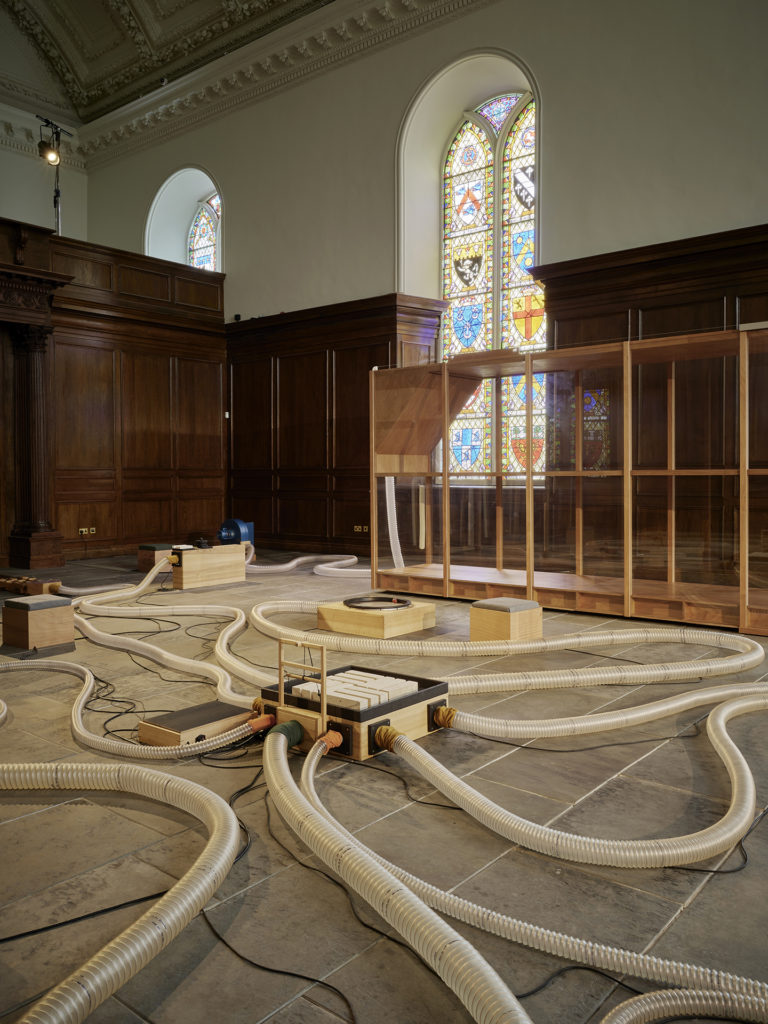 Gallery thumbnail. Tarek Atoui, Souffle Continu, IMMA, Dublin, 21 February–19 April 2026. Photography Ros Kavanagh.