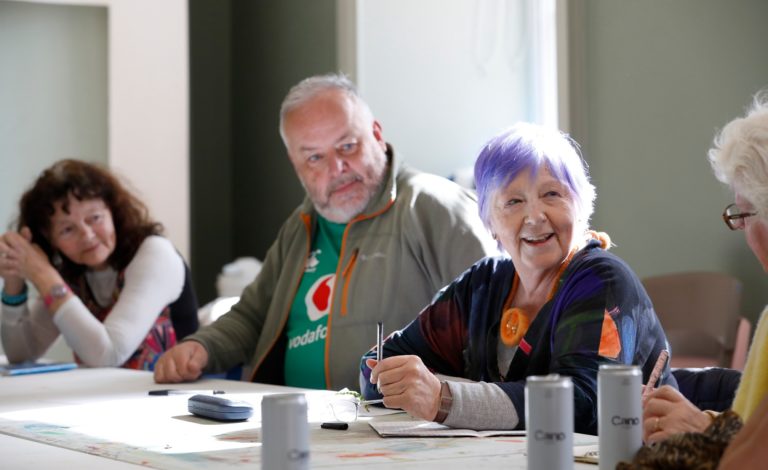Gallery thumbnail. Art in Motion Workshop, Matheson Creativity Hub, IMMA, March 2026. Photo Mark Stedman