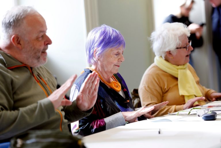 Gallery thumbnail. Art in Motion Workshop, Matheson Creativity Hub, IMMA, March 2026. Photo Mark Stedman.