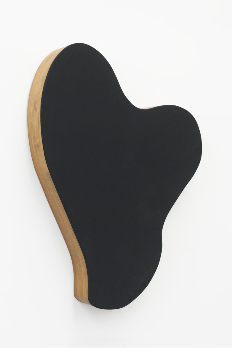 Gallery thumbnail. Siobhán Hapaska, Heart, 1993, MDF, American walnut veneer, audio equipment, 146 height, 110 width, 16.5 depth cm. IMMA Collection, Heritage Gift, Kerlin Gallery Collection, 2018. 